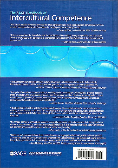 The SAGE Handbook of Intercultural Competence