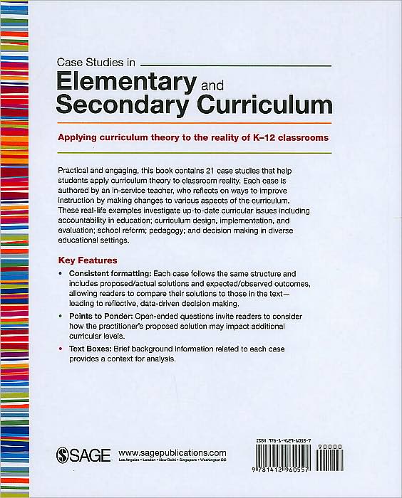 Case Studies in Elementary and Secondary Curriculum
