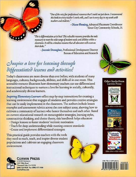 Inspiring Elementary Learners: Nurturing the Whole Child in a Differentiated Classroom