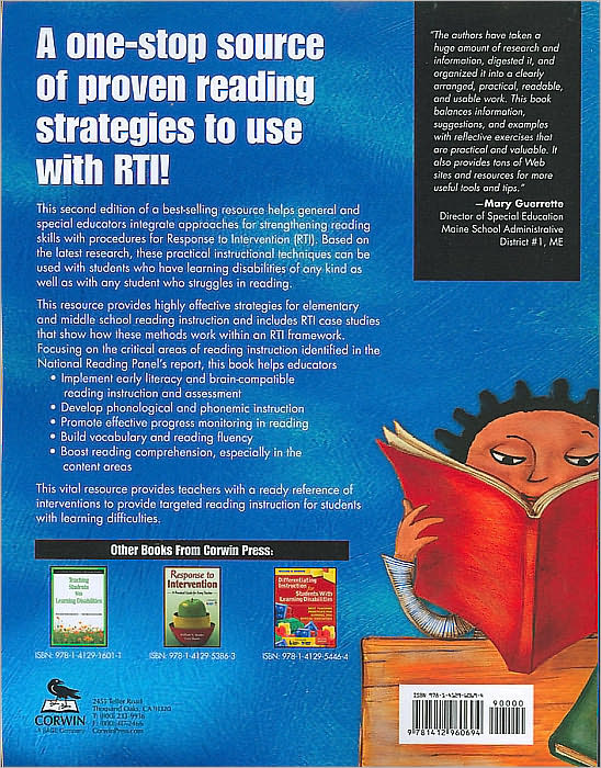 Reading Strategies for Elementary Students With Learning Difficulties: Strategies for RTI