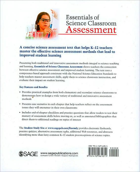 Essentials of Science Classroom Assessment