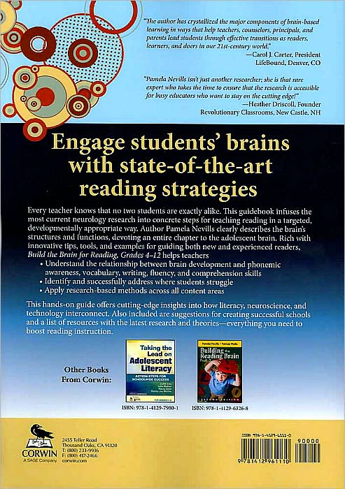 Build the Brain for Reading, Grades 4-12
