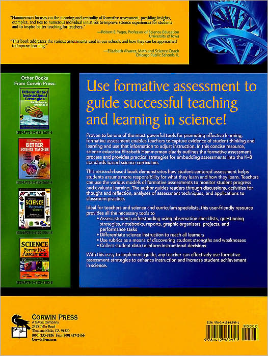 Formative Assessment Strategies for Enhanced Learning in Science (Grades K-8)