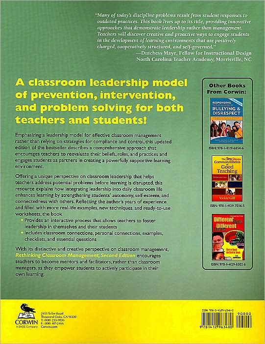 Rethinking Classroom Management: Strategies for Prevention, Intervention, and Problem Solving