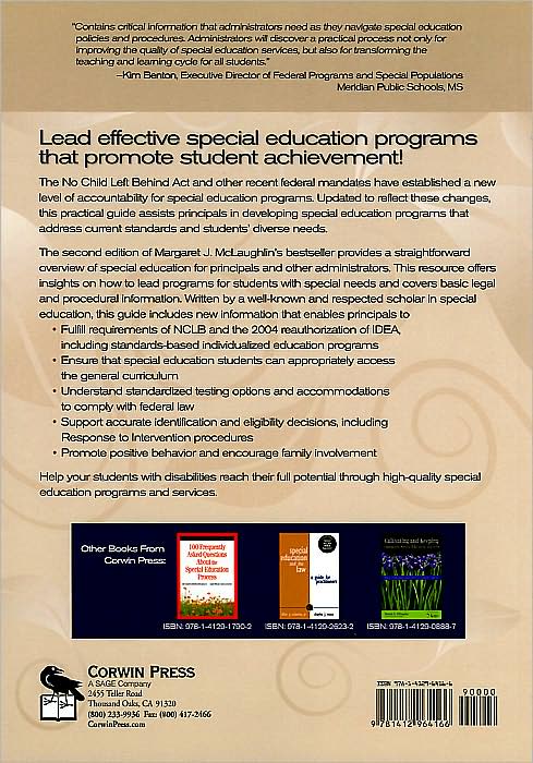 What Every Principal Needs to Know about Special Education