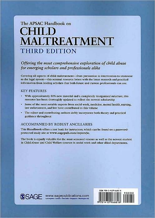 The APSAC Handbook on Child Maltreatment