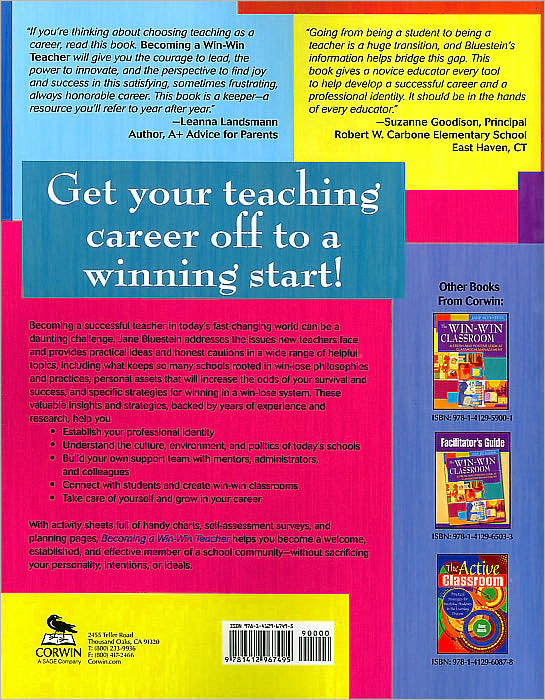 Becoming a Win-Win Teacher: Survival Strategies for the Beginning Educator