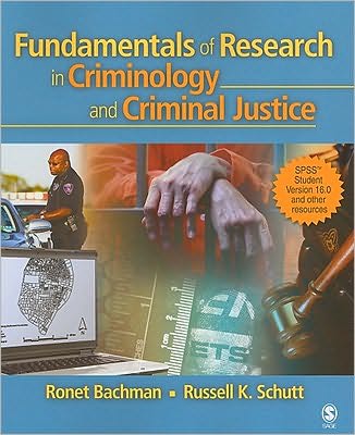 Fundamentals of Research in Criminology and Criminal Justice [With CDROM]