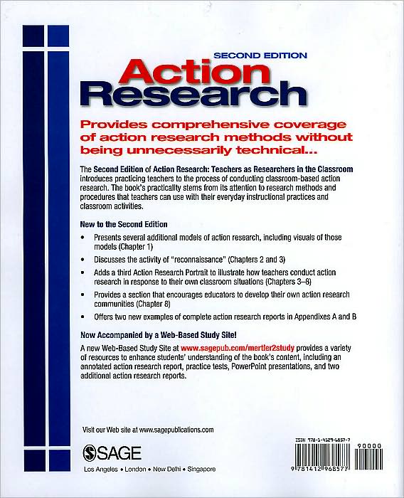 Action Research: Teachers as Researchers in the Classroom