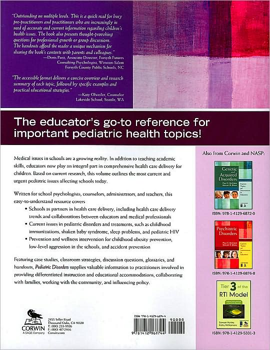 Pediatric Disorders: Current Topics and Interventions for Educators