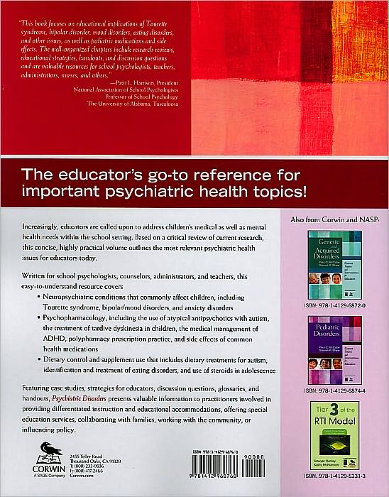 Psychiatric Disorders: Current Topics and Interventions for Educators