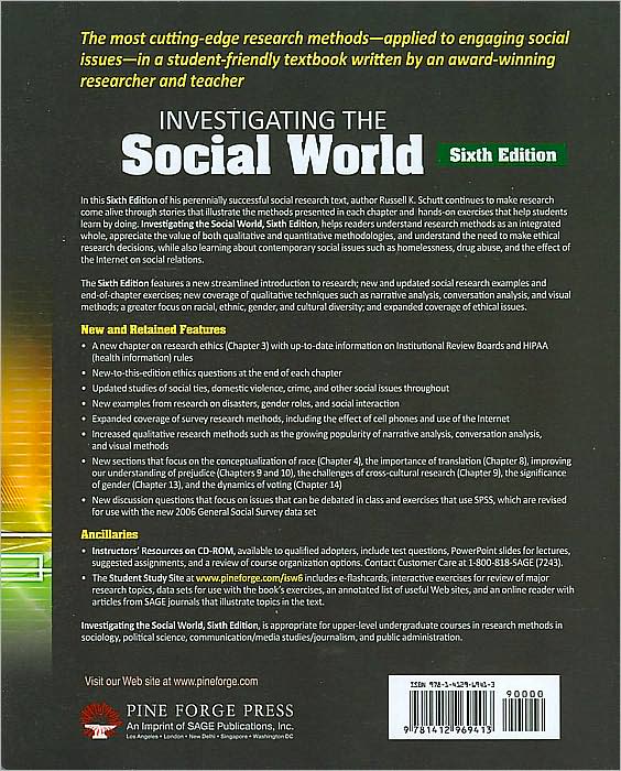 Investigating the Social World: The Process and Practice of Research