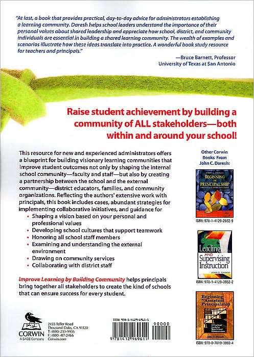 Improve Learning by Building Community: A Principal's Guide to Action