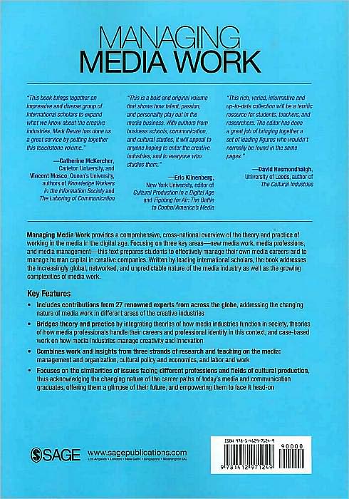 Managing Media Work
