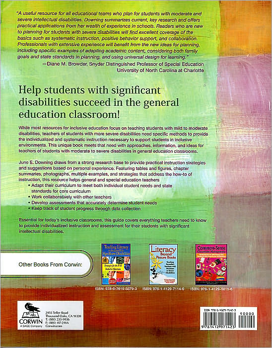 Academic Instruction for Students with Moderate and Severe Intellectual Disabilities in Inclusive Classrooms