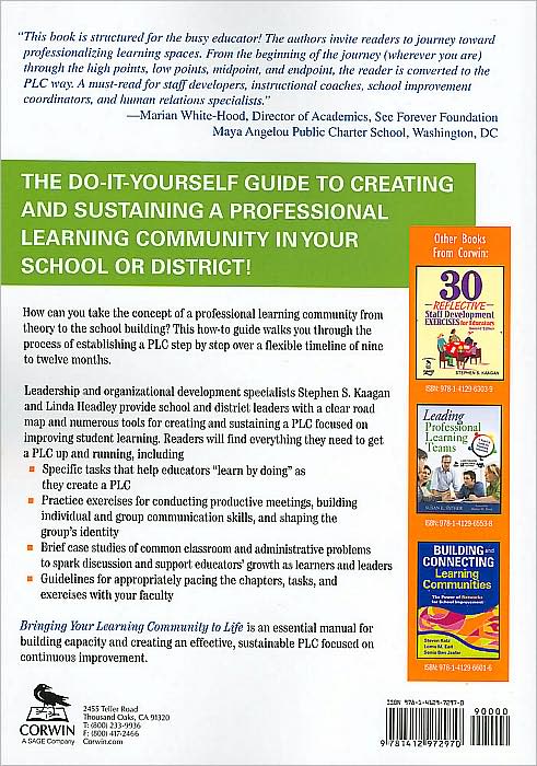 Bringing Your Learning Community to Life: A Roadmap for Sustainable School Improvement