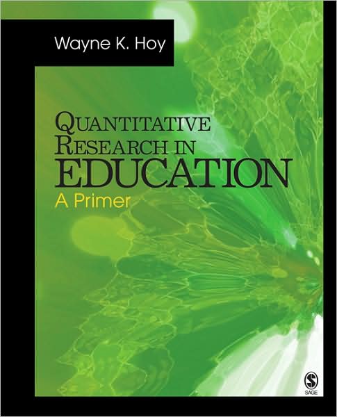 Quantitative Research in Education: A Primer