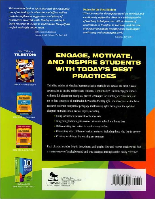 Ten Best Teaching Practices: How Brain Research and Learning Styles Define Teaching Competencies