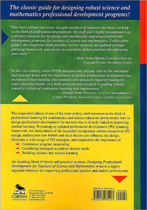 Designing Professional Development for Teachers of Science and Mathematics