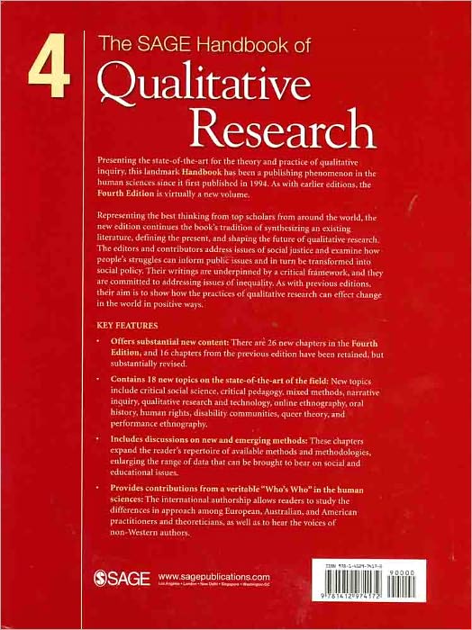 The SAGE Handbook of Qualitative Research