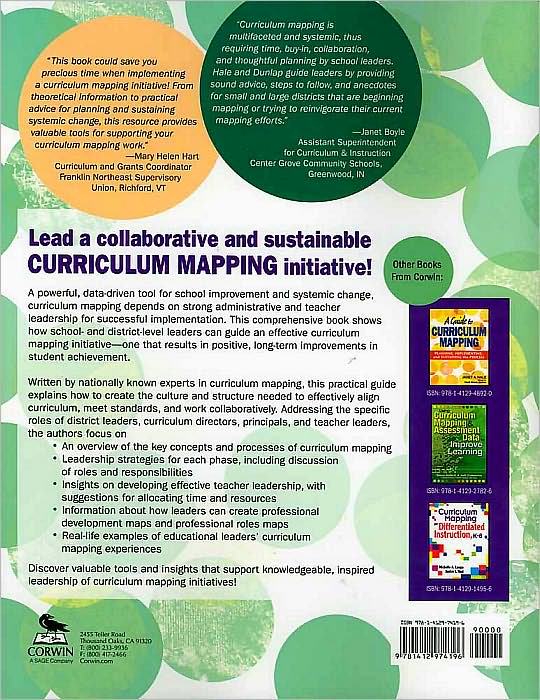 An Educational Leader's Guide to Curriculum Mapping: Creating and Sustaining Collaborative Cultures