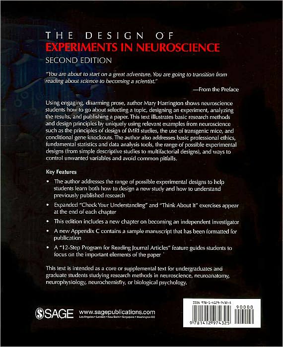 The Design of Experiments in Neuroscience