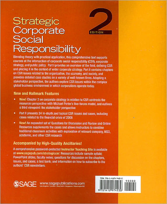 Strategic Corporate Social Responsibility: Stakeholders in a Global Environment