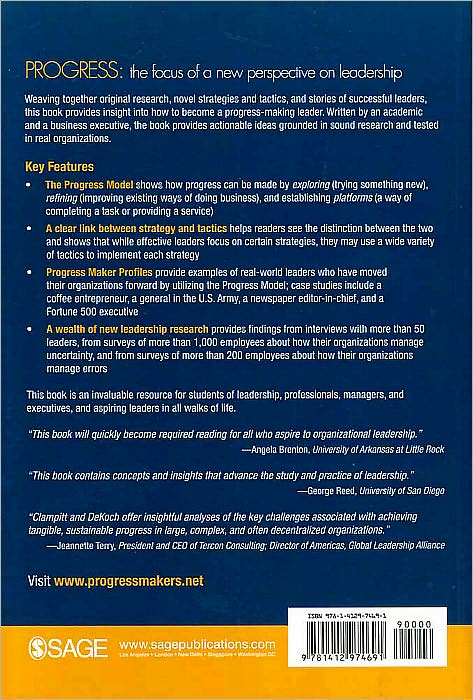 Transforming Leaders Into Progress Makers: Leadership for the 21st Century
