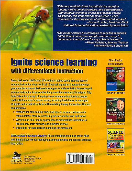 Differentiated Science Inquiry