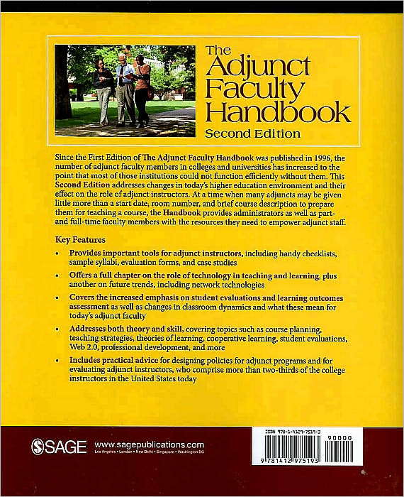 The Adjunct Faculty Handbook