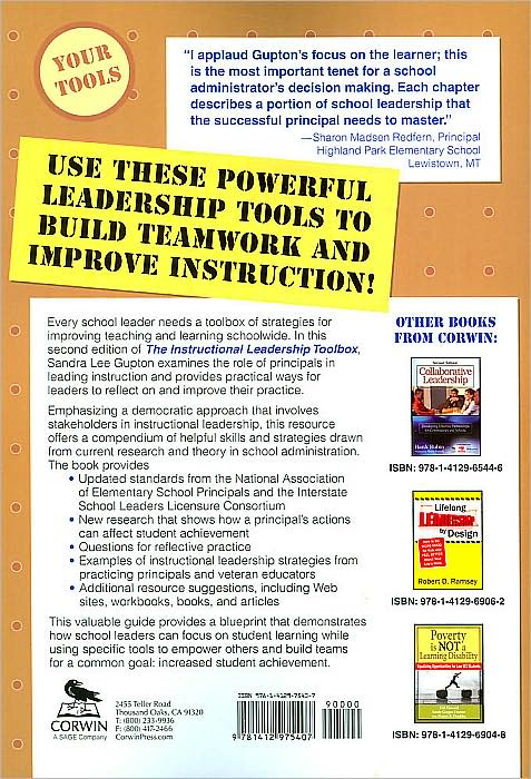 The Instructional Leadership Toolbox: A Handbook for Improving Practice