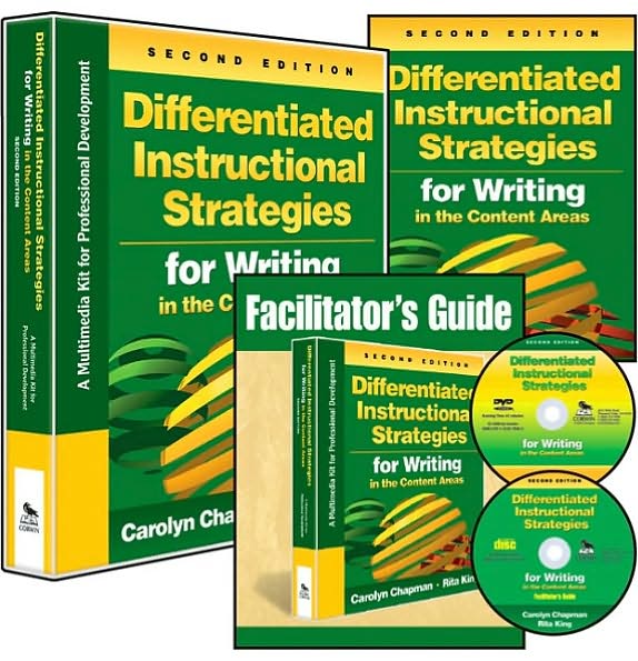 Differentiated Instructional Strategies for Writing in the Content Areas (Multimedia Kit): A Multimedia Kit for Professional Development