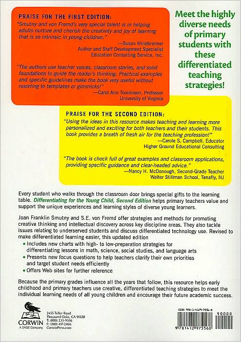 Differentiating for the Young Child: Teaching Strategies Across the Content Areas, PreK-3