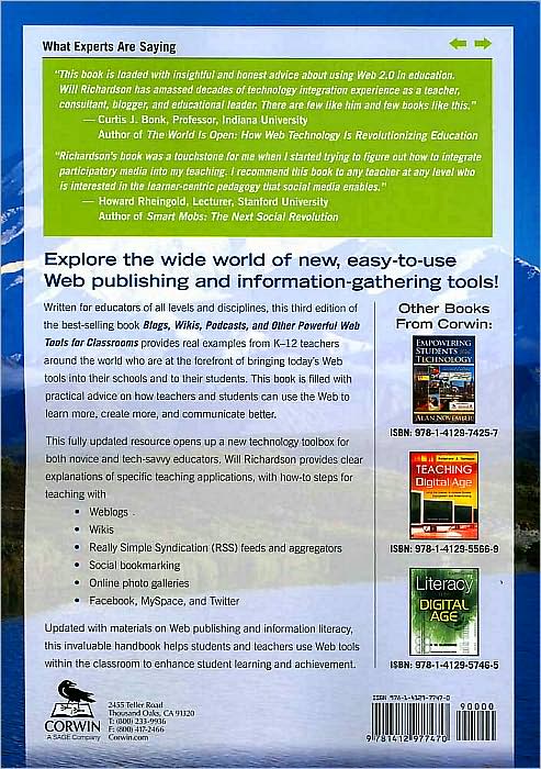 Blogs, Wikis, Podcasts, and Other Powerful Web Tools for Classrooms