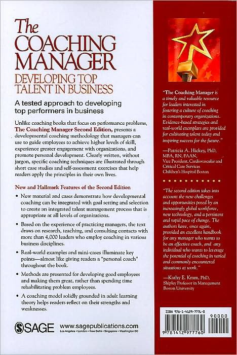 The Coaching Manager: Developing Top Talent in Business