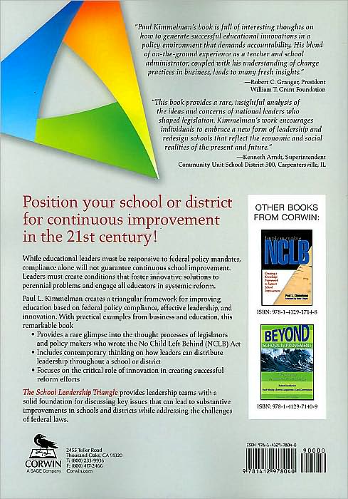 The School Leadership Triangle: From Compliance to Innovation