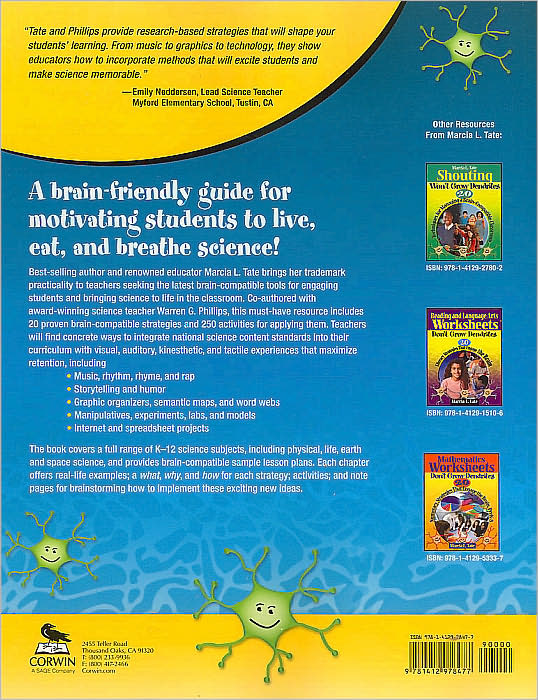 Science Worksheets Don't Grow Dendrites: 20 Instructional Strategies That Engage the Brain