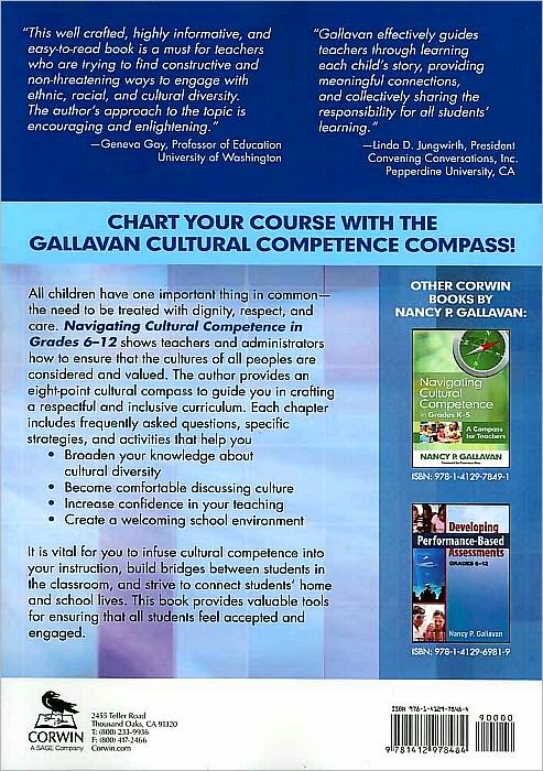 Navigating Cultural Competence in Grades 6-12: A Compass for Teachers