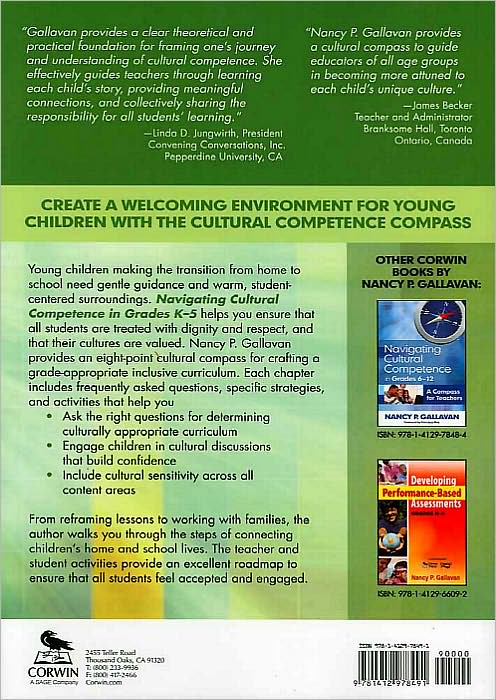 Navigating Cultural Competence in Grades K-5: A Compass for Teachers