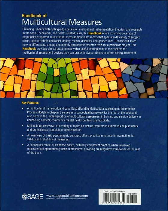 Handbook of Multicultural Measures
