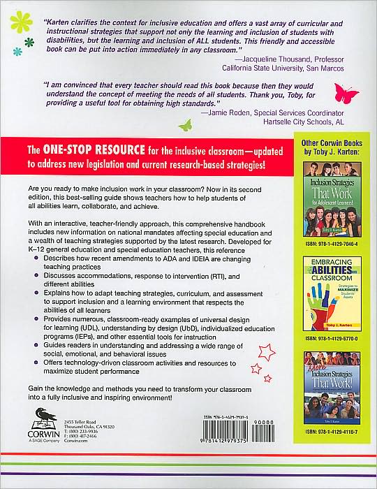 Inclusion Strategies That Work!: Research-Based Methods for the Classroom