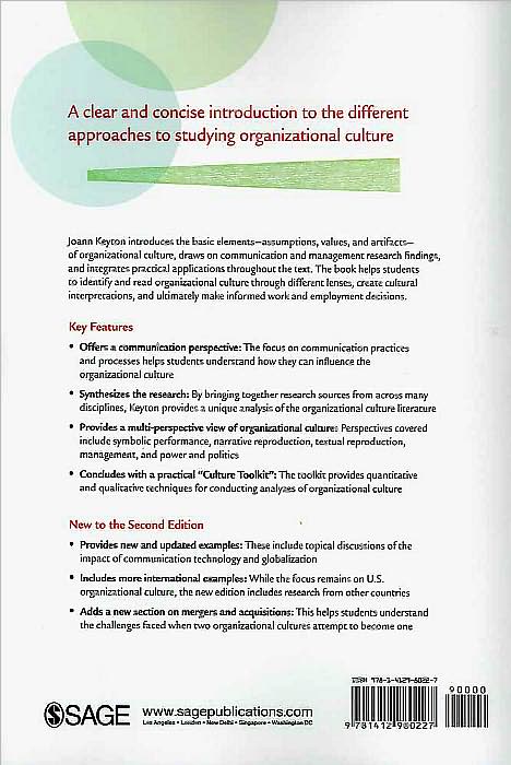 Communication and Organizational Culture: A Key to Understanding Work Experiences