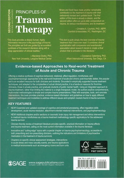 Principles of Trauma Therapy: A Guide to Symptoms, Evaluation, and Treatment