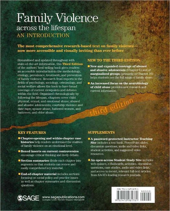 Family Violence Across the Lifespan: An Introduction