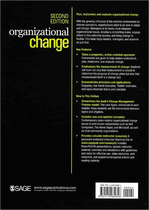 Organizational Change: An Action-Oriented Toolkit