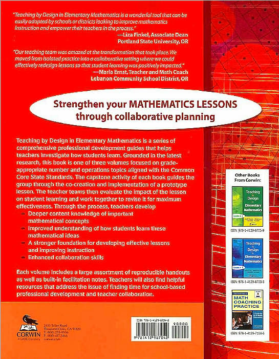 Teaching by Design in Elementary Mathematics, Grades K-1