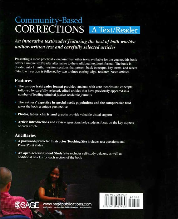 Community-Based Corrections: A Text/Reader