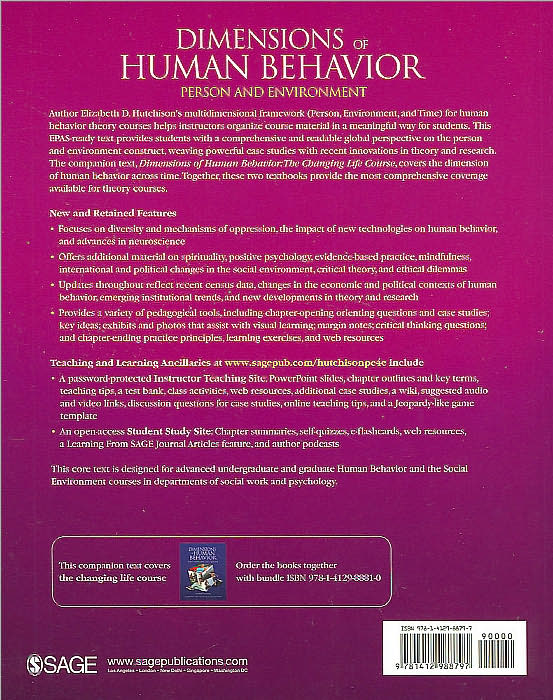 Dimensions of Human Behavior: Person and Environment