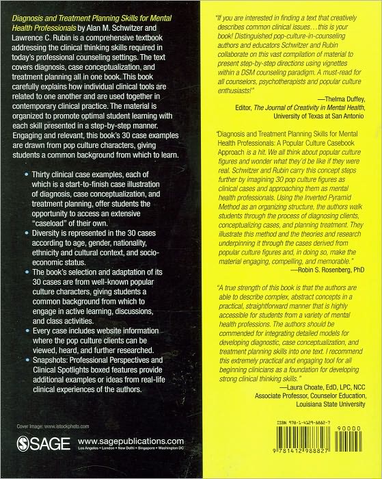 Diagnosis and Treatment Planning Skills for Mental Health Professionals: A Popular Culture Casebook Approach