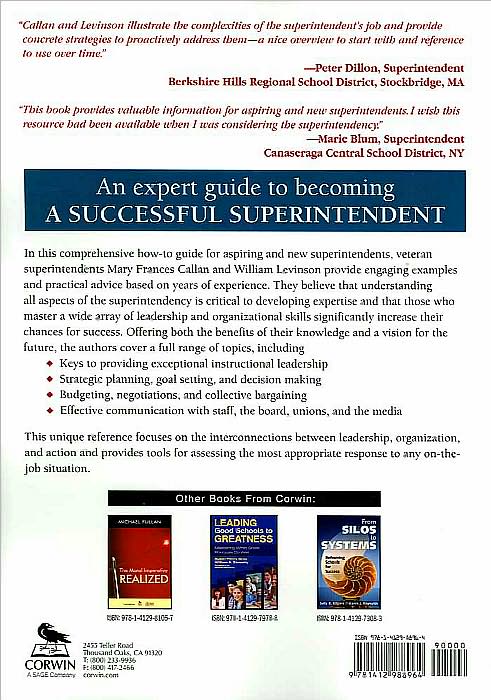 Achieving Success for New and Aspiring Superintendents: A Practical Guide